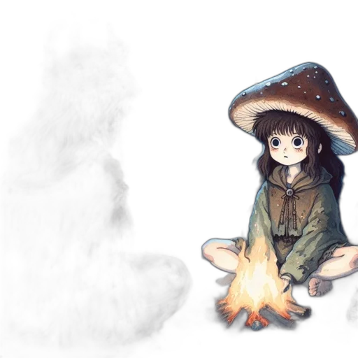 hat, staff, dragon, weapon transparent PNG cut-out