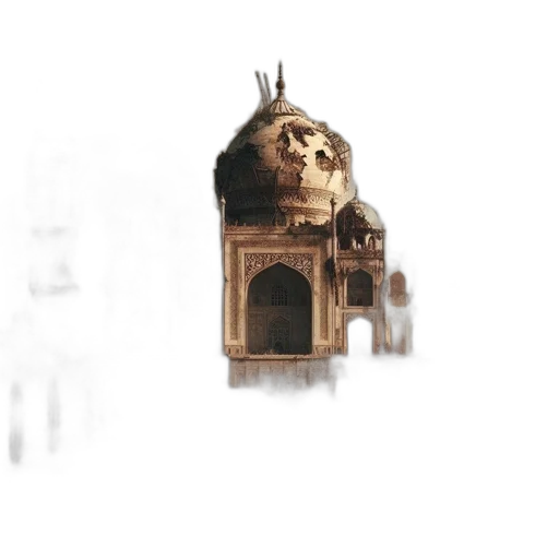 building, crown, mask, robot transparent PNG cut-out