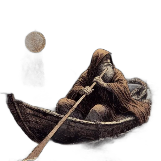 mask, staff, sword, creature transparent PNG cut-out