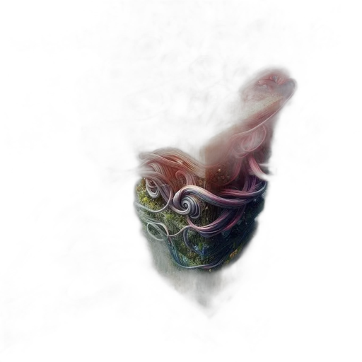dragon, mask, staff, creature transparent PNG cut-out