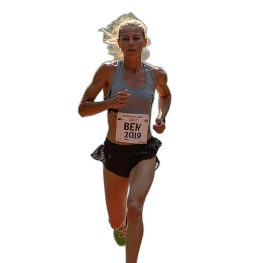 photorealistic, running, event, held transparent PNG cut-out
