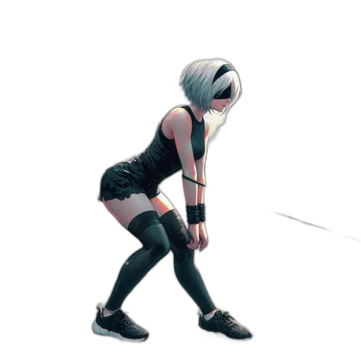 weapon, robot, sword, staff transparent PNG cut-out