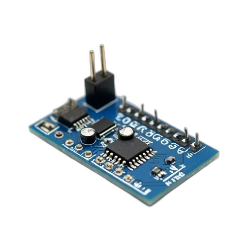 small, electronic, circuit, board transparent PNG cut-out