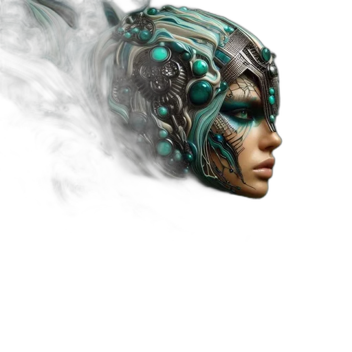 mask, face, robot, jewelry transparent PNG cut-out