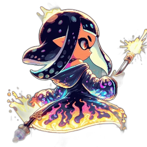 staff, creature, mask, dragon transparent PNG cut-out