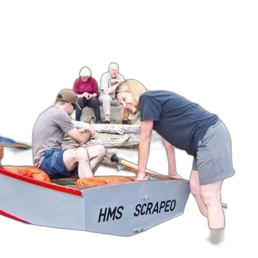 group, people, gathered, around transparent PNG cut-out