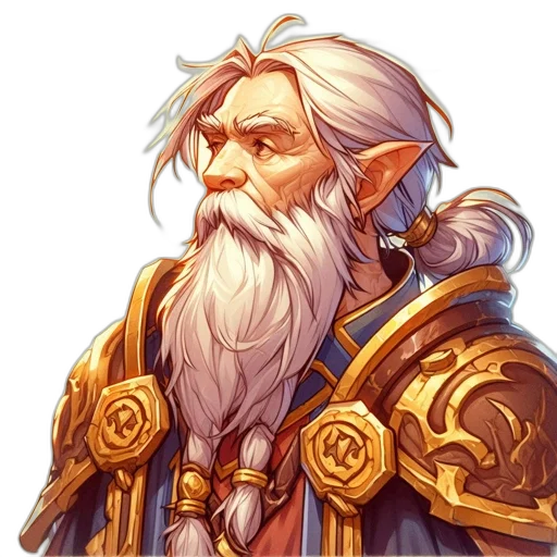 face, staff, sword, fantasy art transparent PNG cut-out
