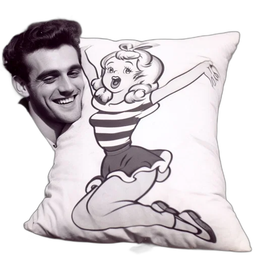 cartoon, young, man, happily transparent PNG cut-out
