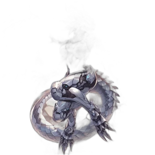 dragon, jewelry, staff, creature transparent PNG cut-out