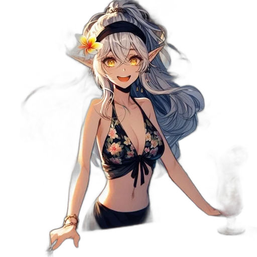 staff, dress, dragon, fantasy art transparent PNG cut-out