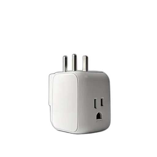 robot, 3d render, travel, adapter transparent PNG cut-out