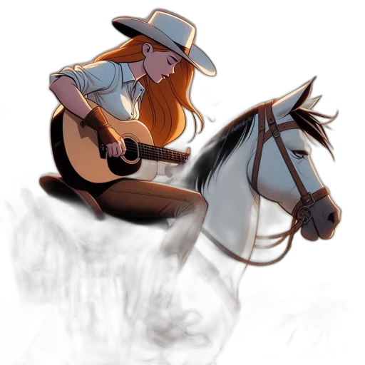 hat, concept art, watercolor, fantasy art transparent PNG cut-out