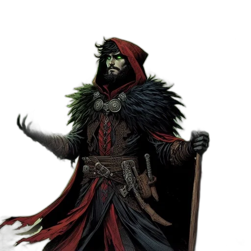 staff, mask, concept art, fantasy art transparent PNG cut-out