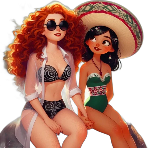 concept art, comic book art, fantasy art, 3d render transparent PNG cut-out