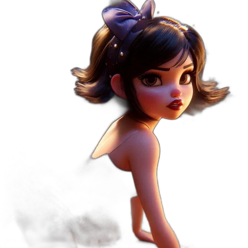 dress, staff, concept art, fantasy art transparent PNG cut-out