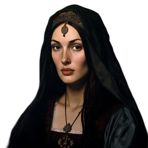 jewelry, face, crown, staff transparent PNG cut-out