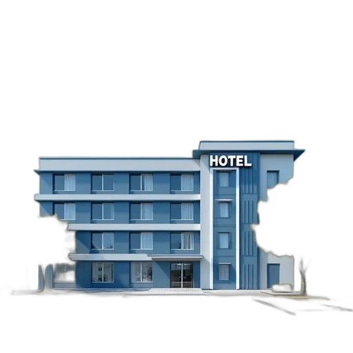 building, 3d render, photorealistic, concept art transparent PNG cut-out