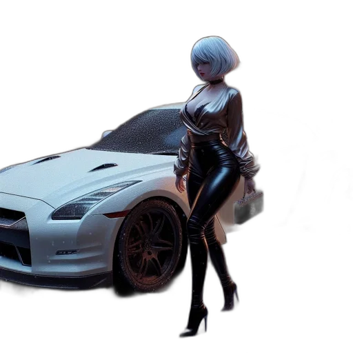 car, weapon, dress, robot transparent PNG cut-out