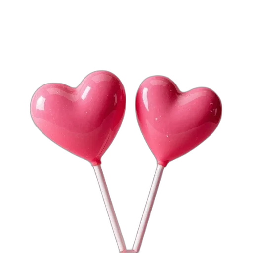jewelry, 3d render, two, pink transparent PNG cut-out