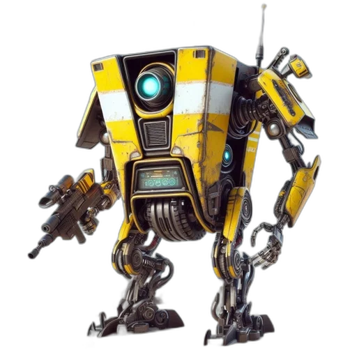 robot, weapon, animal, concept art transparent PNG cut-out