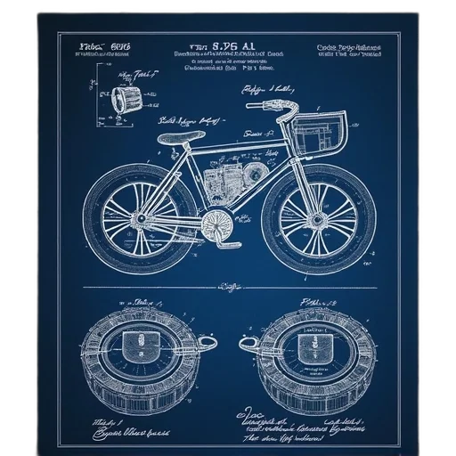 blue, nikola, tesla, patent transparent PNG cut-out