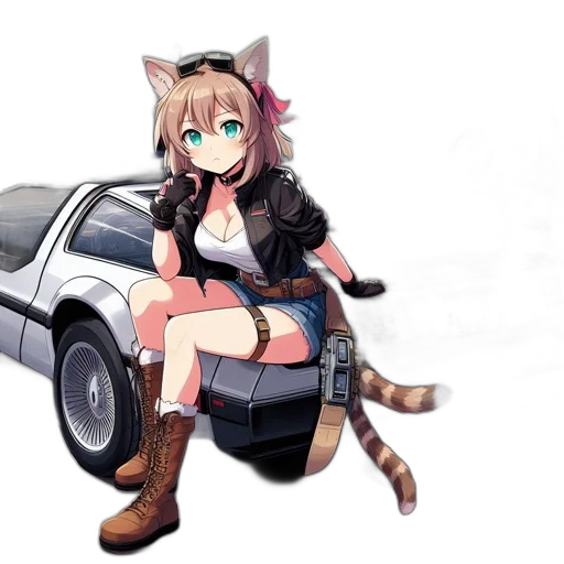 car, weapon, animal, jacket transparent PNG cut-out