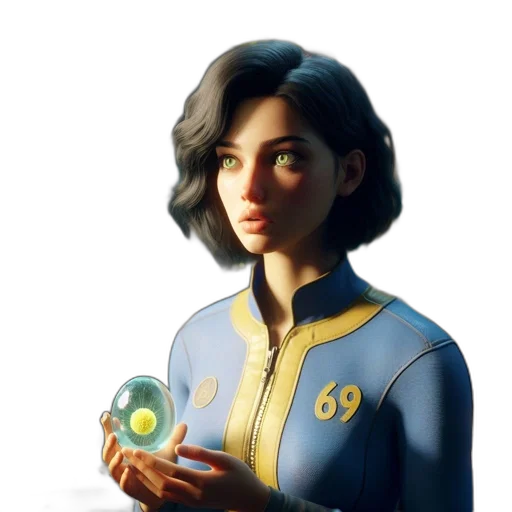 staff, robot, jacket, jewelry transparent PNG cut-out
