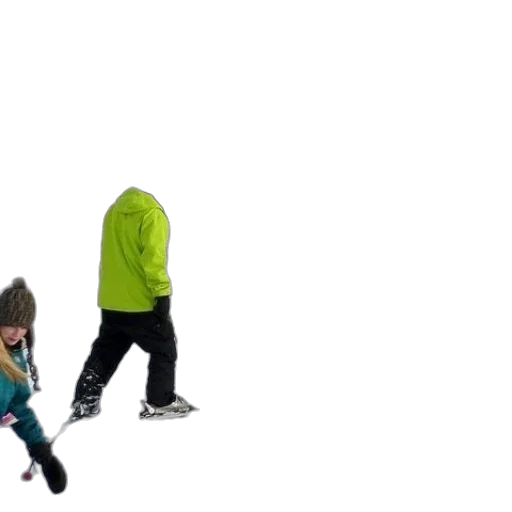 jacket, staff, creature, shoes transparent PNG cut-out