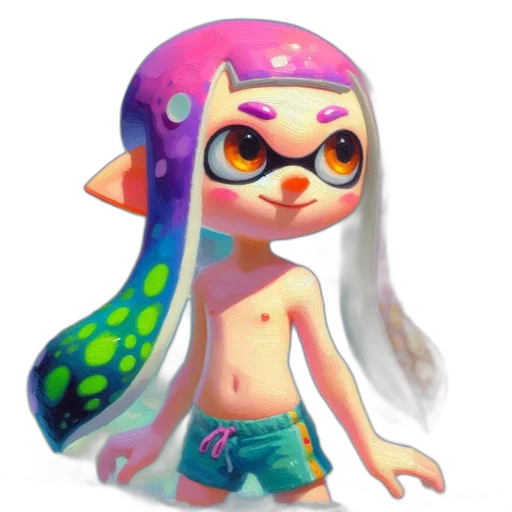 dress, concept art, vaporwave, 3d render transparent PNG cut-out