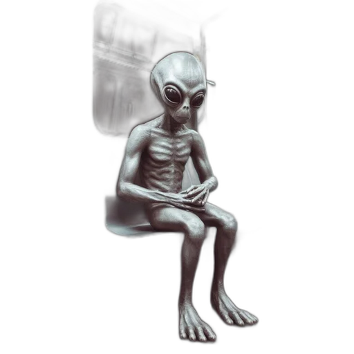 creature, robot, animal, staff transparent PNG cut-out