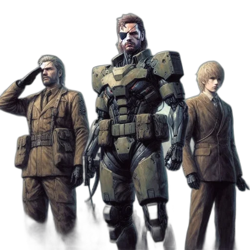 jacket, concept art, pixel art, comic book art transparent PNG cut-out