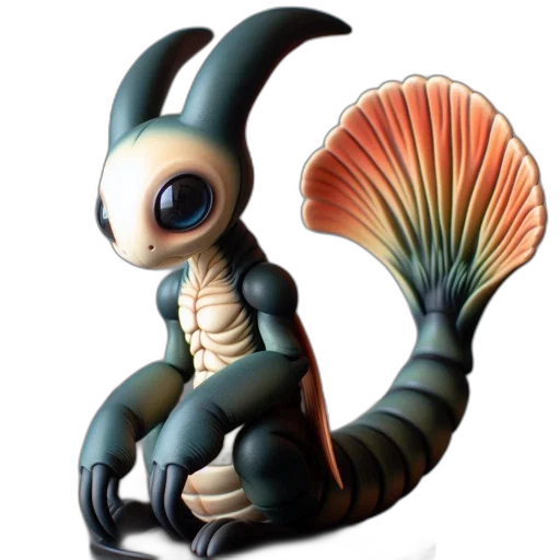 creature, dragon, animal, staff transparent PNG cut-out