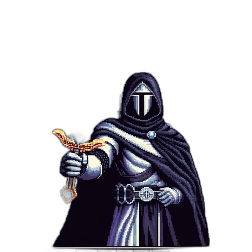 sword, staff, weapon, robot transparent PNG cut-out
