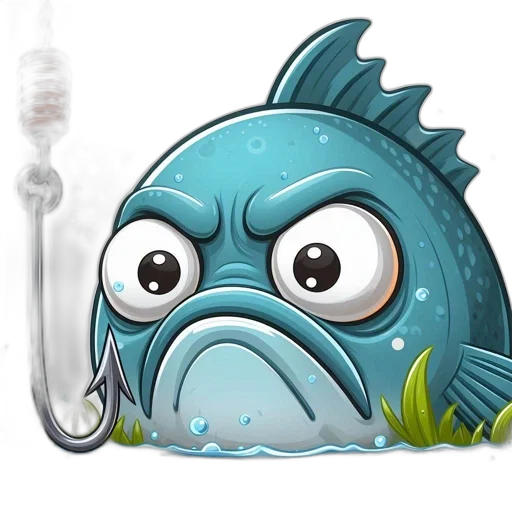 concept art, pixel art, cartoon, underwater transparent PNG cut-out
