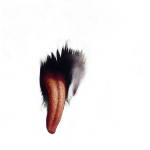 mask, creature, face, hair transparent PNG cut-out