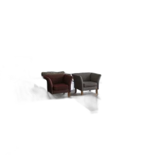 furniture, shoes, crown, 3d render transparent PNG cut-out