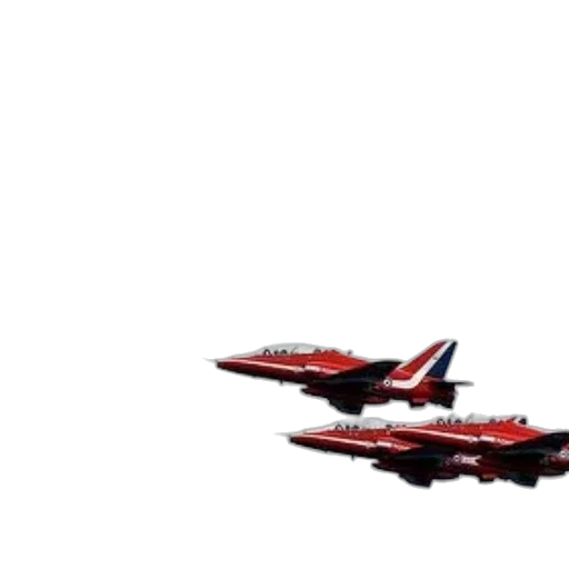 3d render, formation, red, fighter transparent PNG cut-out