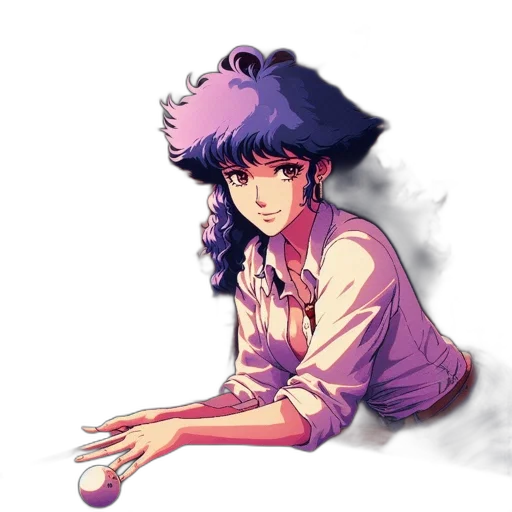hat, staff, umbrella, anime transparent PNG cut-out