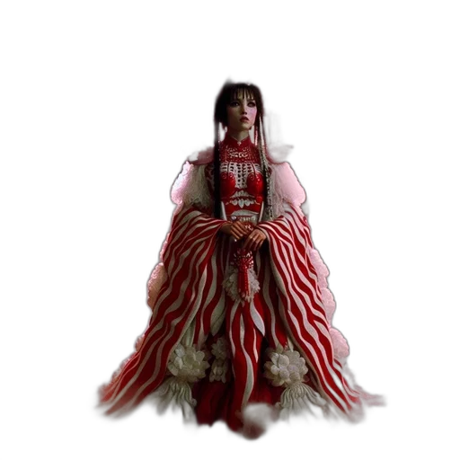 dress, concept art, 3d render, fantasy art transparent PNG cut-out