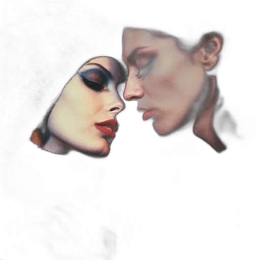 face, mask, robot, photorealistic transparent PNG cut-out