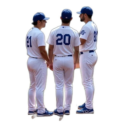 trio, had, spotted, dodgers transparent PNG cut-out