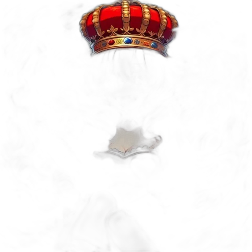crown, hat, staff, weapon transparent PNG cut-out