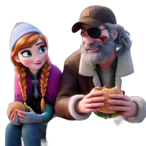 food, hat, jacket, concept art transparent PNG cut-out
