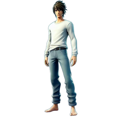 jacket, weapon, staff, sword transparent PNG cut-out