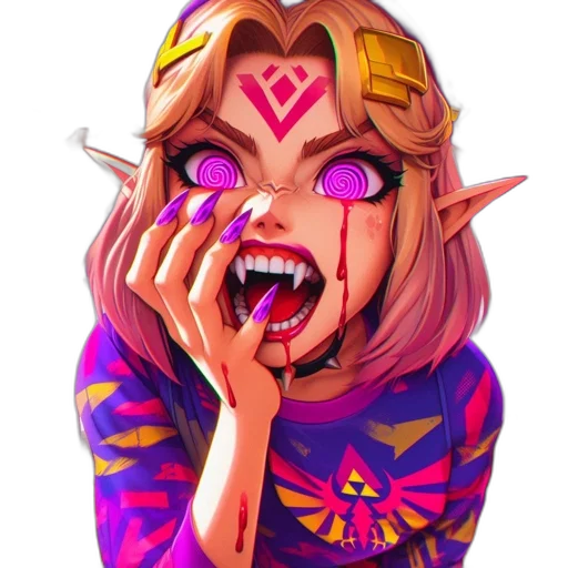 face, mask, creature, staff transparent PNG cut-out