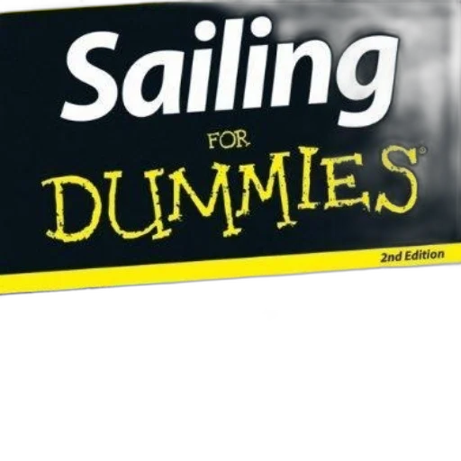 sailing, dummies, book, cover transparent PNG cut-out