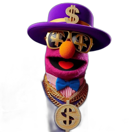 jewelry, hat, mask, 3d render transparent PNG cut-out