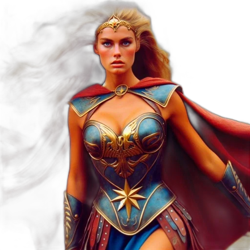 fantasy art, comic book art, concept art, 3d render transparent PNG cut-out