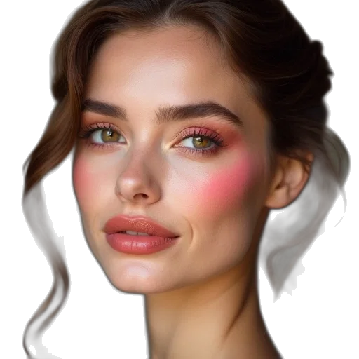 face, mask, crown, photorealistic transparent PNG cut-out
