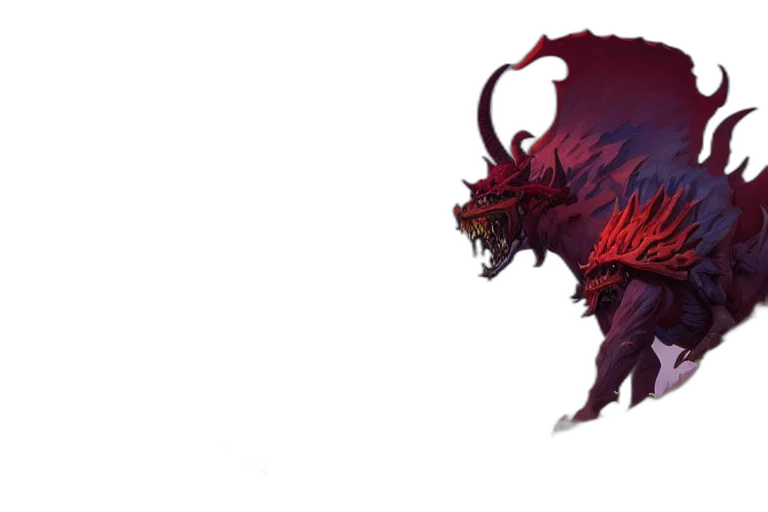 dragon, creature, animal, concept art transparent PNG cut-out